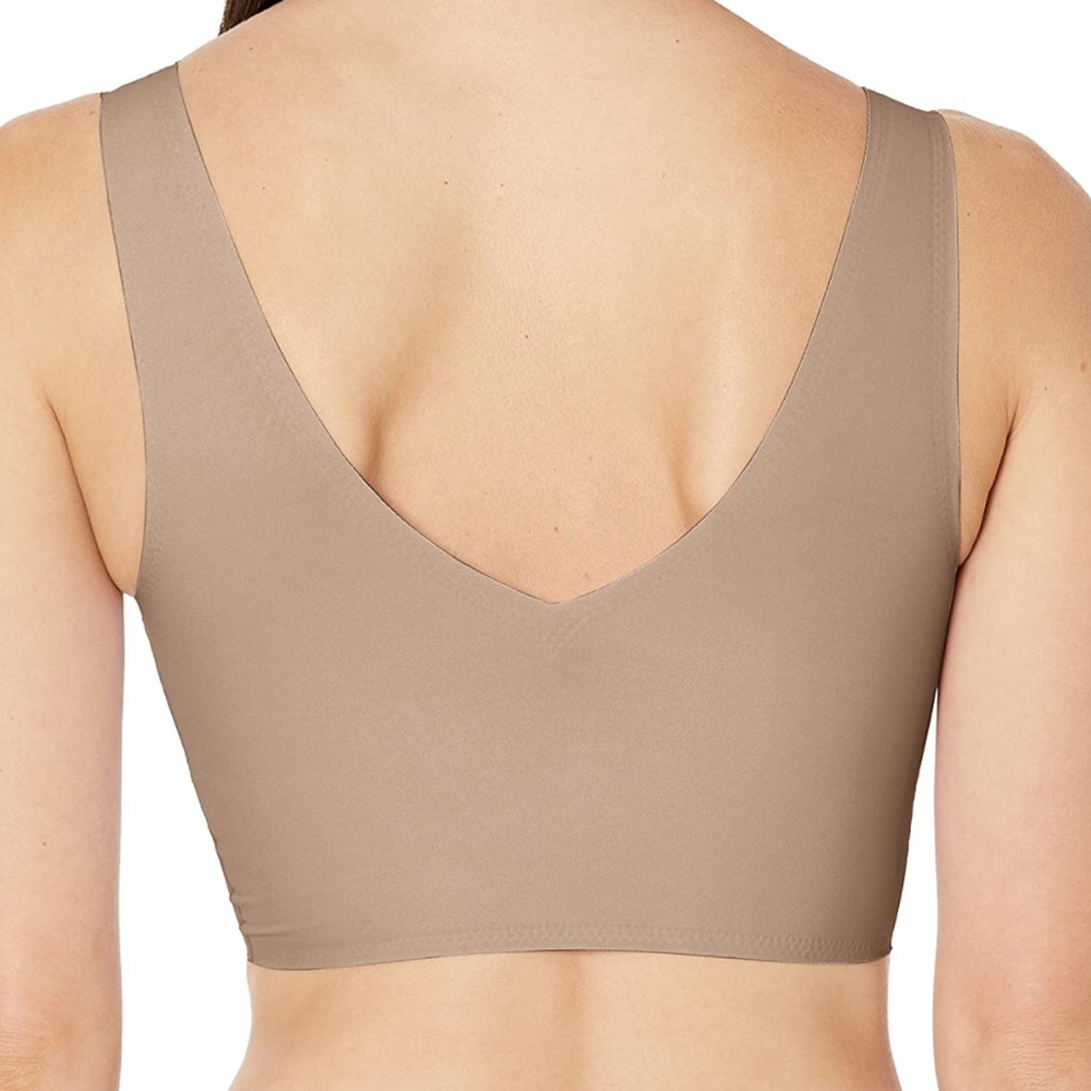 NWT INVISIBLES LIGHTLY LINED V-NECK BRALETTE - Picture 2 of 5